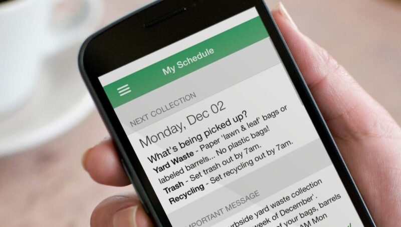 Digital Waste and Recycling Program