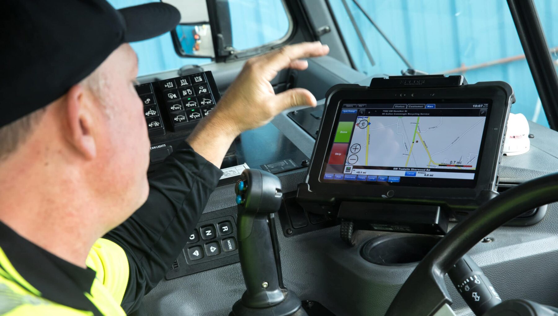 In truck technology helps drivers