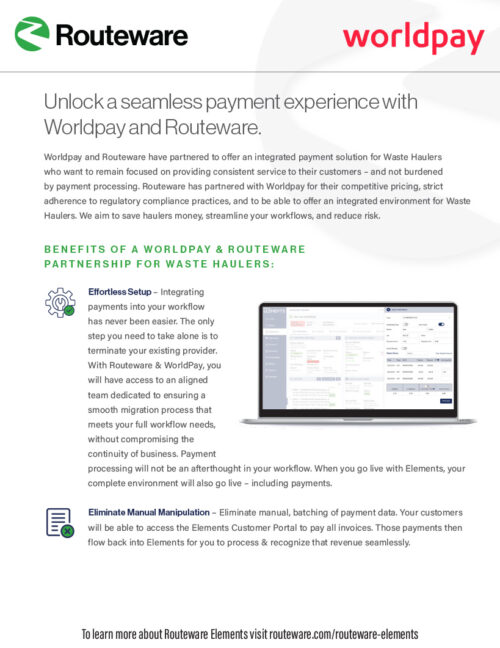 Routeware Payments FactSheet