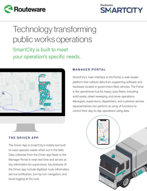 Routeware SmartCity Multivehicle Tech Sheet