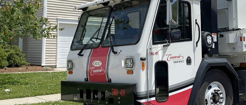 Photo of Concord, NC, Garbage Truck