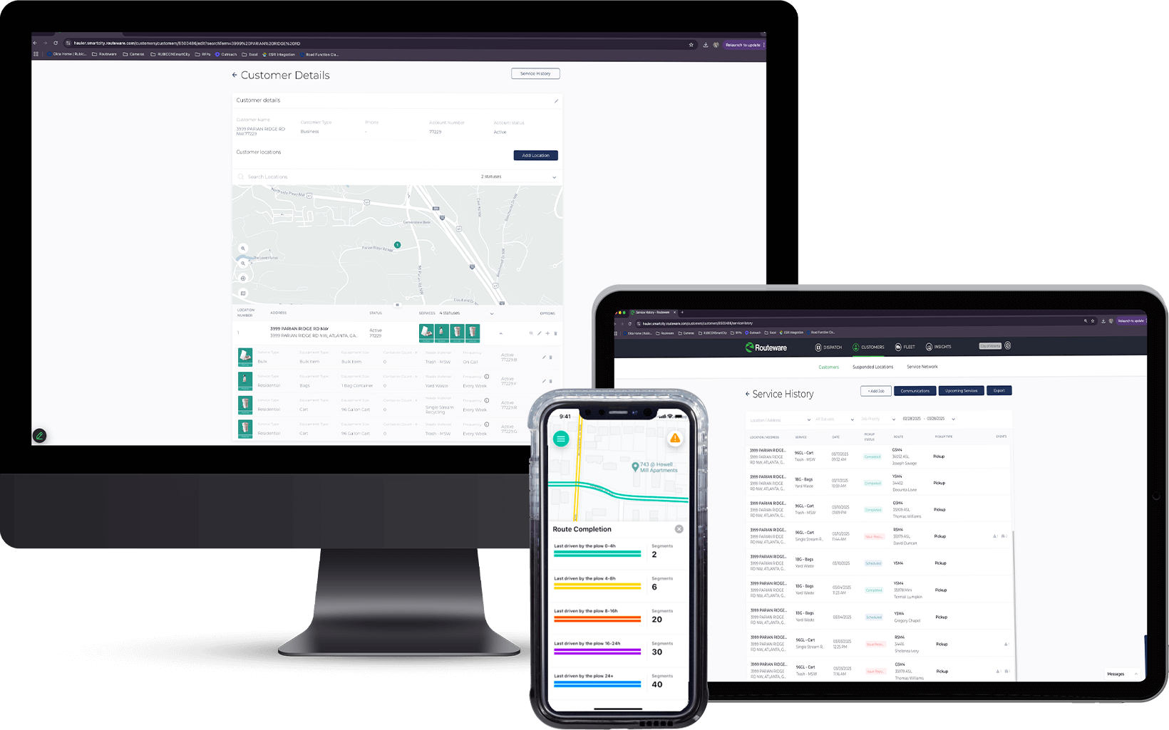Routeware SmartCity for Snow Operations