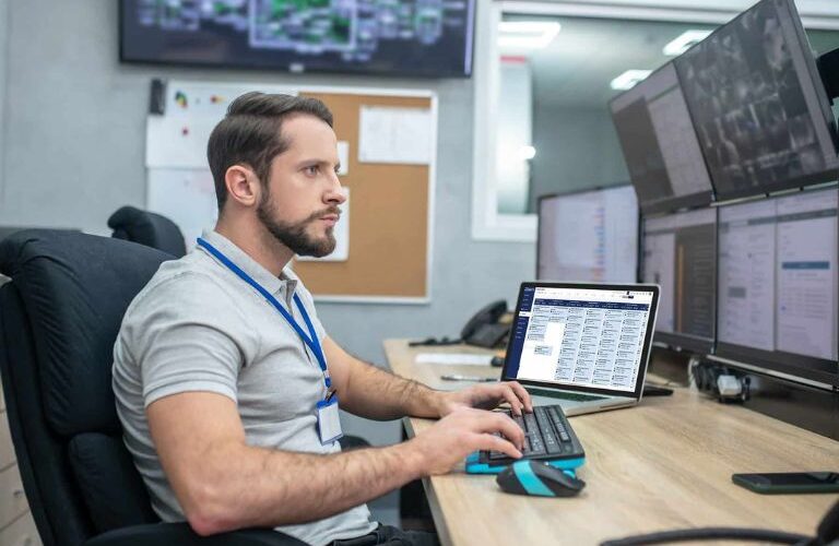 Fleet trucks being tracked and dispatched using modern waste fleet dispatch tools and solid waste dispatch systems.